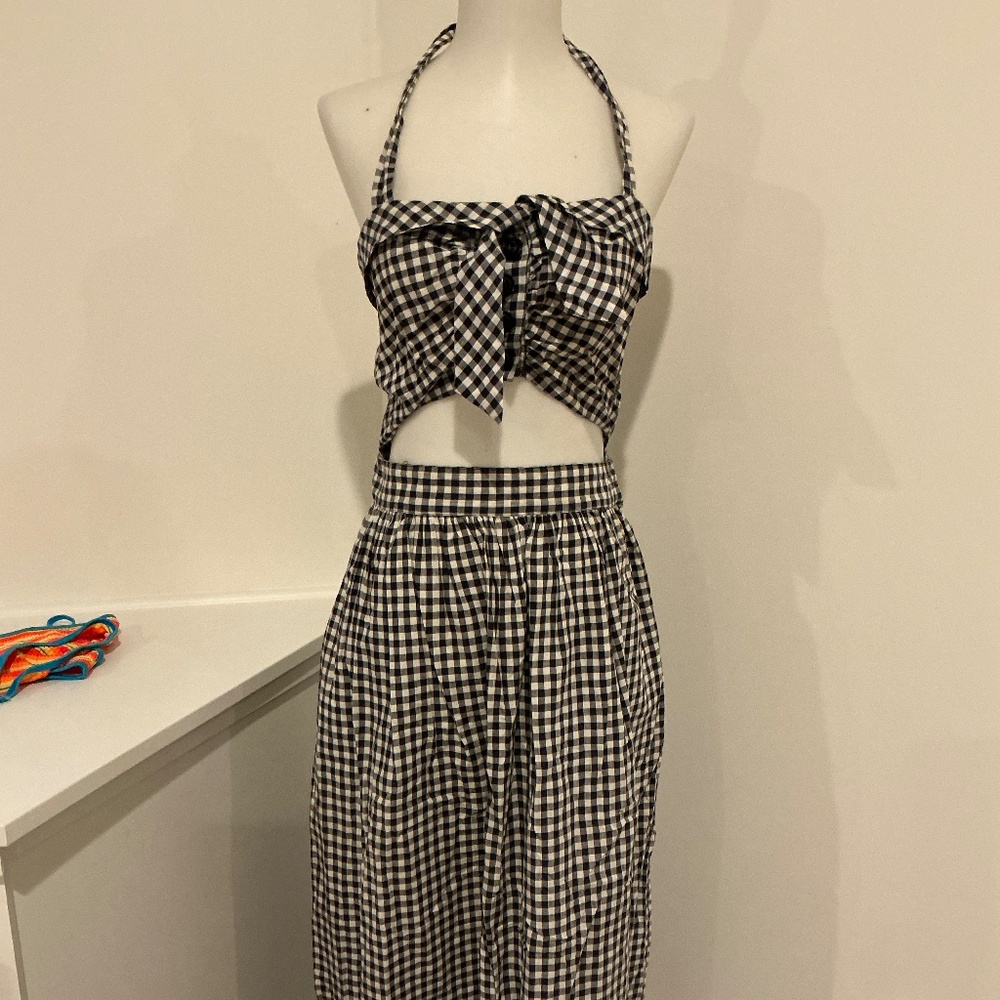 Vintage Checkered Dress